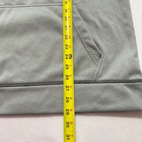 Under Armour Men's Pullover Loose Fit Gray Hoodie Sweatshirt Size L Drawstring - Picture 12 of 12